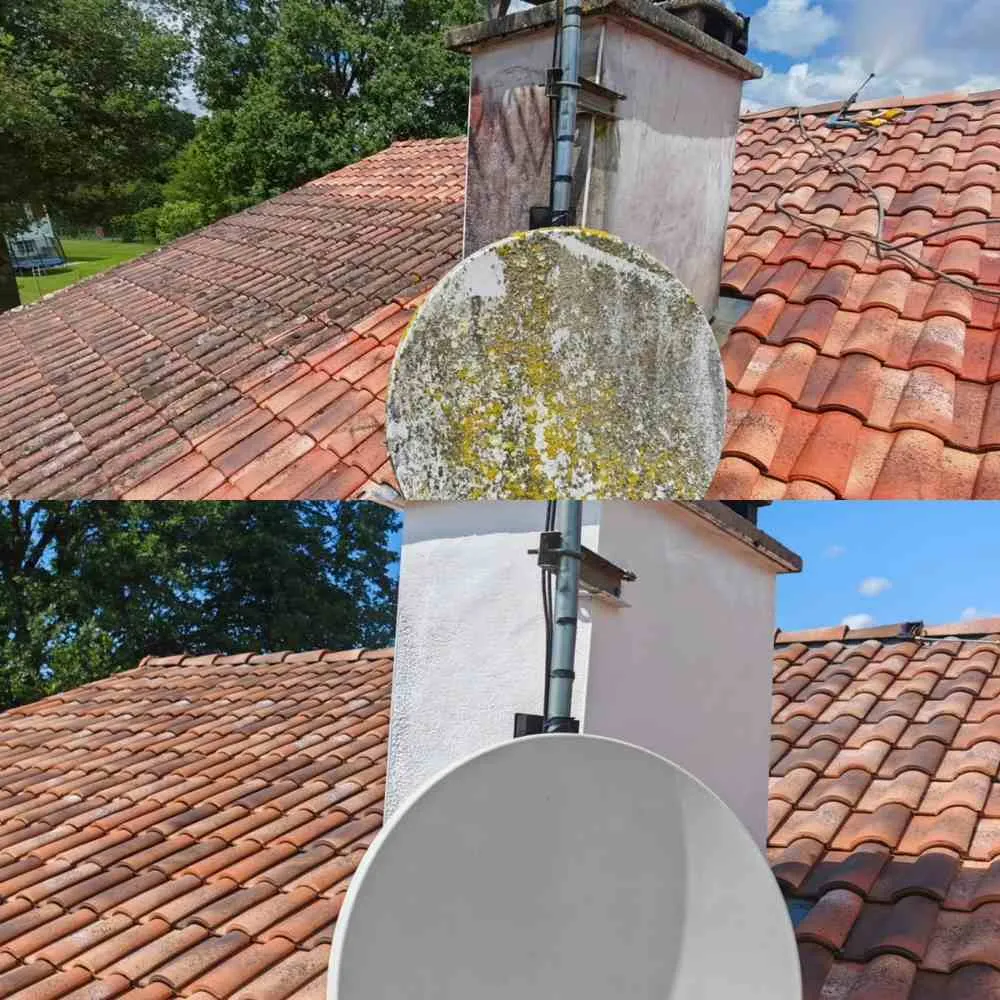 Application traitement hydrofuge toiture Capbreton